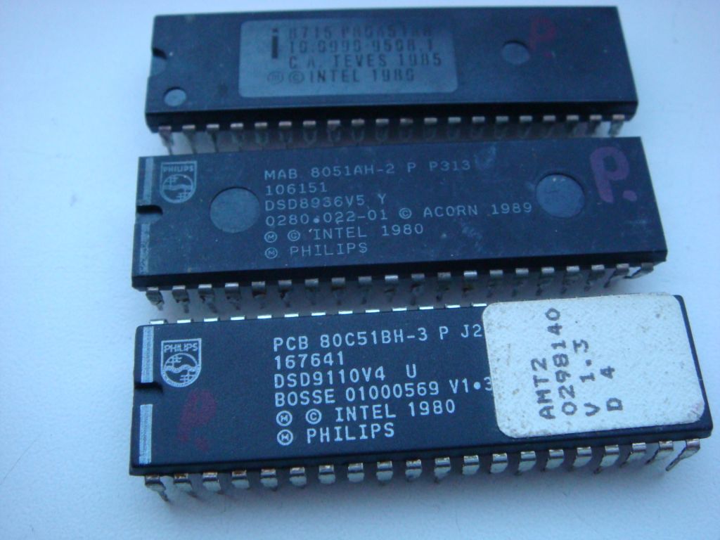 Процессор CPU  80c51 dip - фото фото фото 0