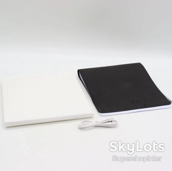 Фотобокс с подсветкой  (22×21×21см), HA -151 от USB, Белый / Лайтбокс / Световой лайткуб - фото фото фото 9