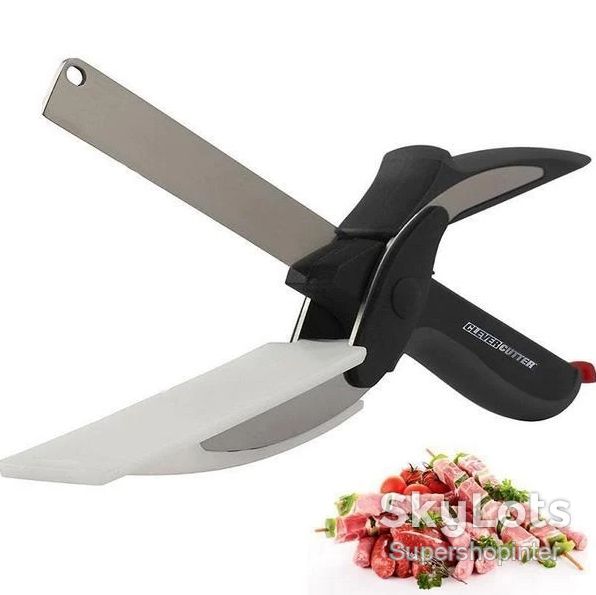 Умный нож-ножницы 2в1 Clever Smart Cutter - фото фото фото 1
