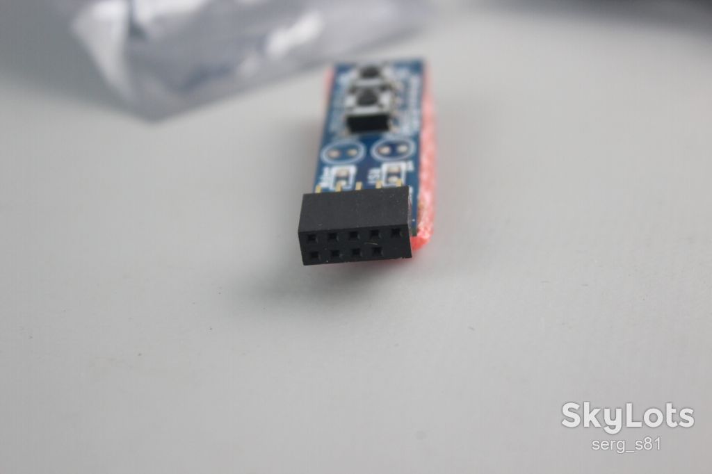Плата живлення/скидання Gigabyte GC-FPANEL2 Reset/Powerboard - фото фото фото 3