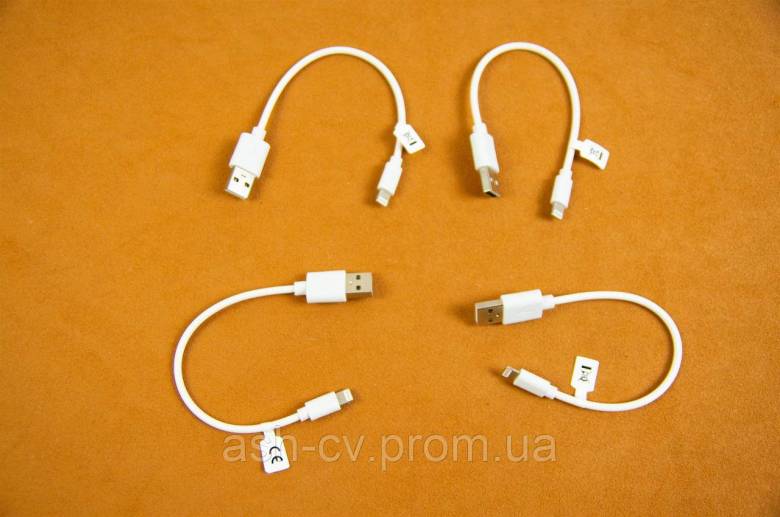Кабель PURIDEA Premium Lightning (iPhone, 0,2 метра, White) - фото фото фото 0