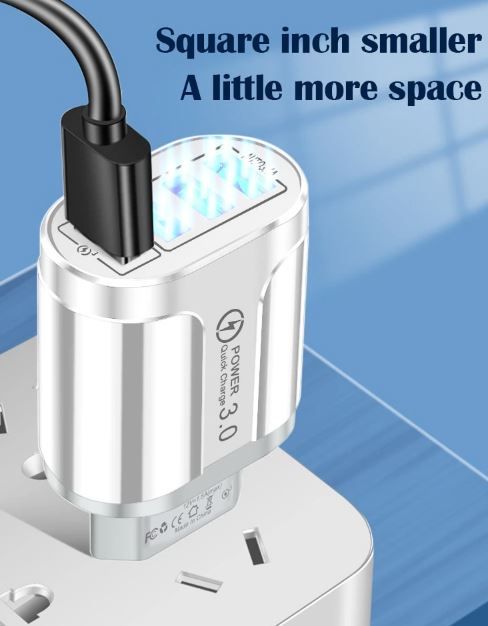 Зарядное устройство QC3.0, 4 USB, НОВОЕ - фото фото фото 3
