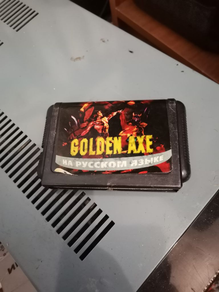 Картридж Сега Sega Golden Axe - фото фото фото 1