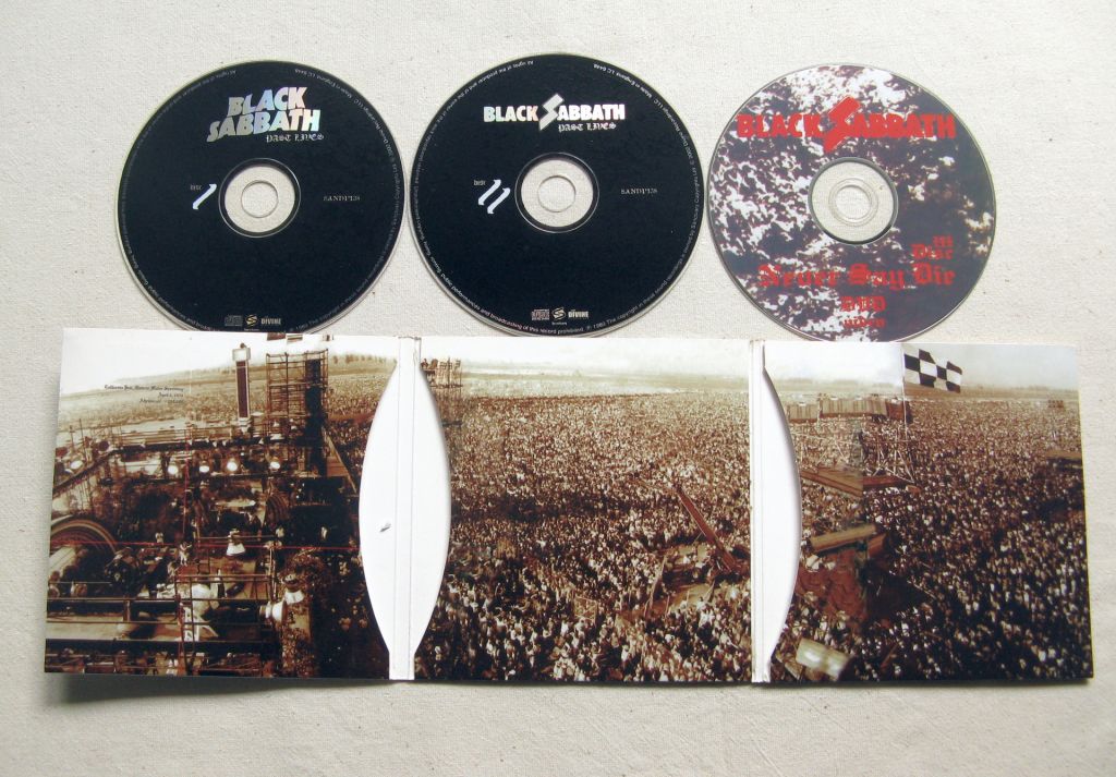 CDLP Black Sabbath. Past Lives. 2CD+DVD. 1978/2005. - фото фото фото 3