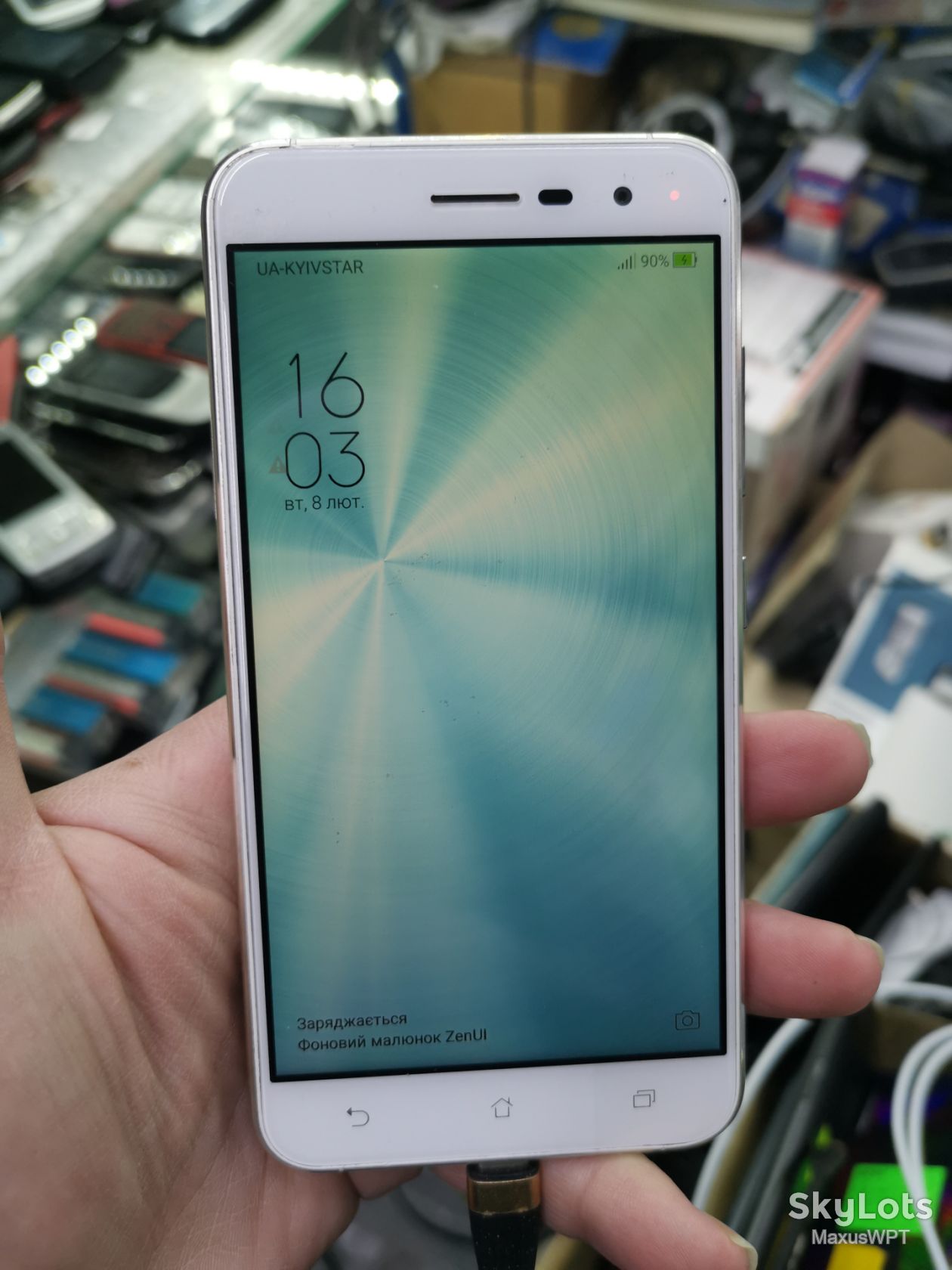 #2302 sklad Asus zenfone 3 Z017d white - фото фото фото 0