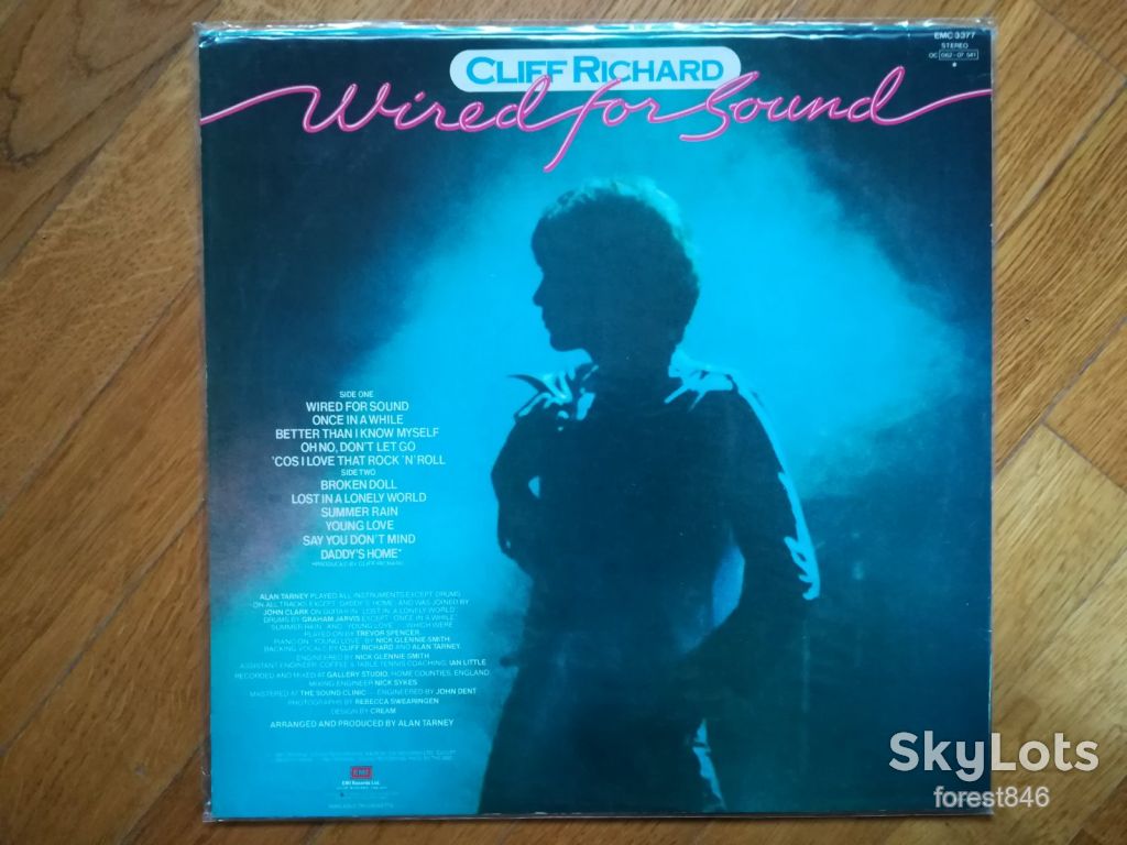 Cliff Richard-Wired for sound-Ex.+, Англия - фото фото фото 3
