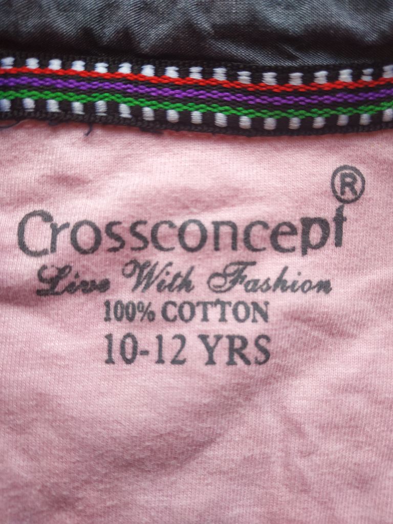 Футболка підліткова рожева. Поло CROSSCONCEPT на 10-12 років - фото фото фото 4