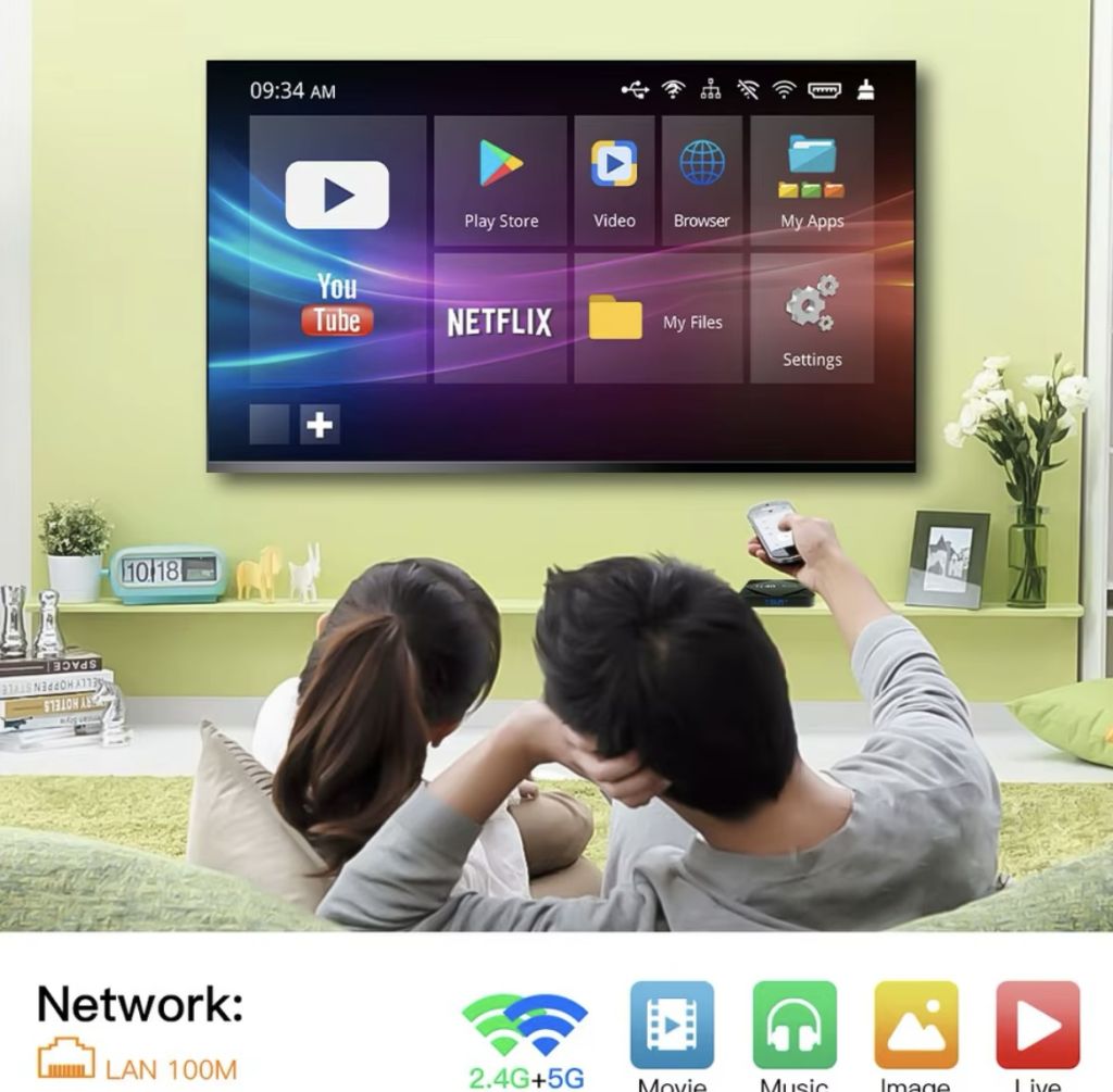 ПРИСТАВКА SMART TV BOX ANDROID10 4/32 G - фото фото фото 3