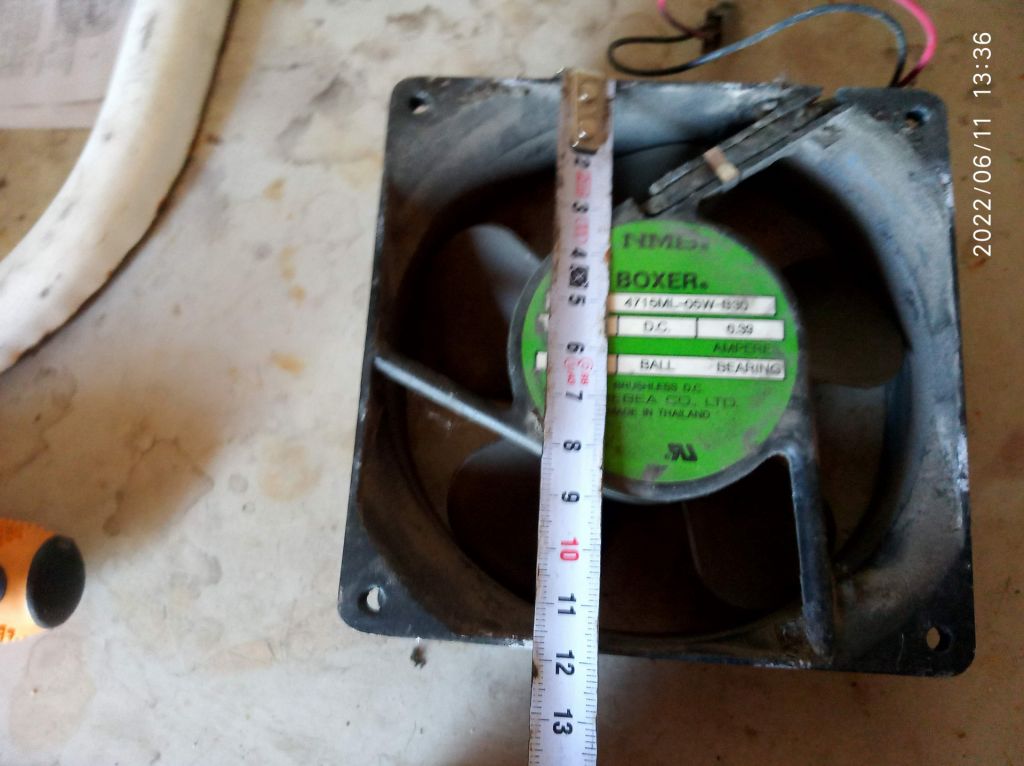 Вентилятор кулер cooler охлаждение 24В 24V 120х120 мм 0.39А - фото фото фото 2