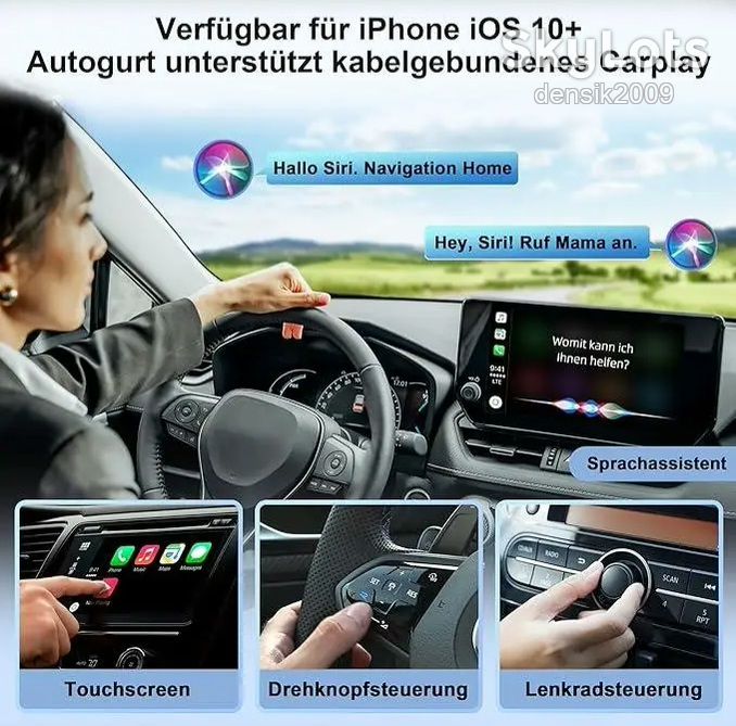 Бездротовий адаптер CarPlay Letitwell Q1S для автомобілів. - фото фото фото 4