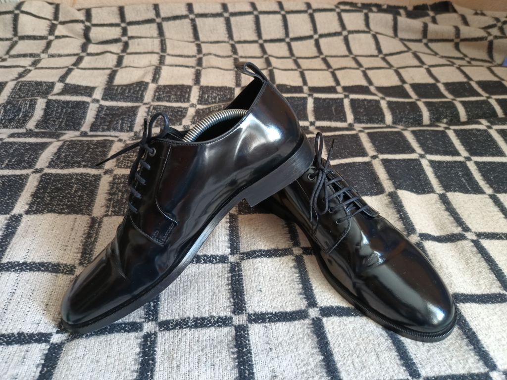 Туфлі The Kooples Derby’s Smooth Leather Lace Up Shoes - фото фото фото 1
