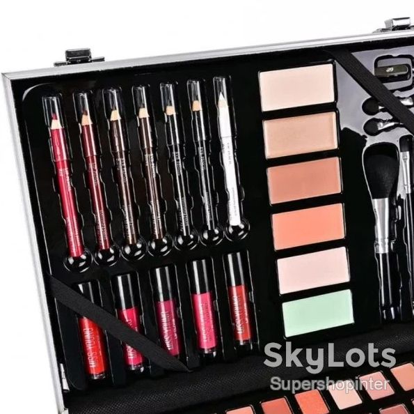 Набор косметики для макияжа в кейсе missyoung GM20250 makeup set black - фото фото фото 5