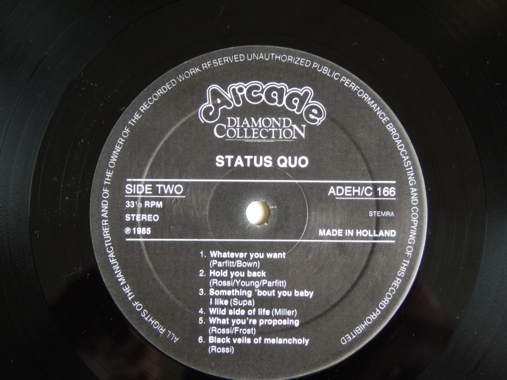 Status Quo ‎– The Complete Hitalbum  (Arcade ‎– ADEH 166, Holland) EX+/EX+/EX+ - фото фото фото 4