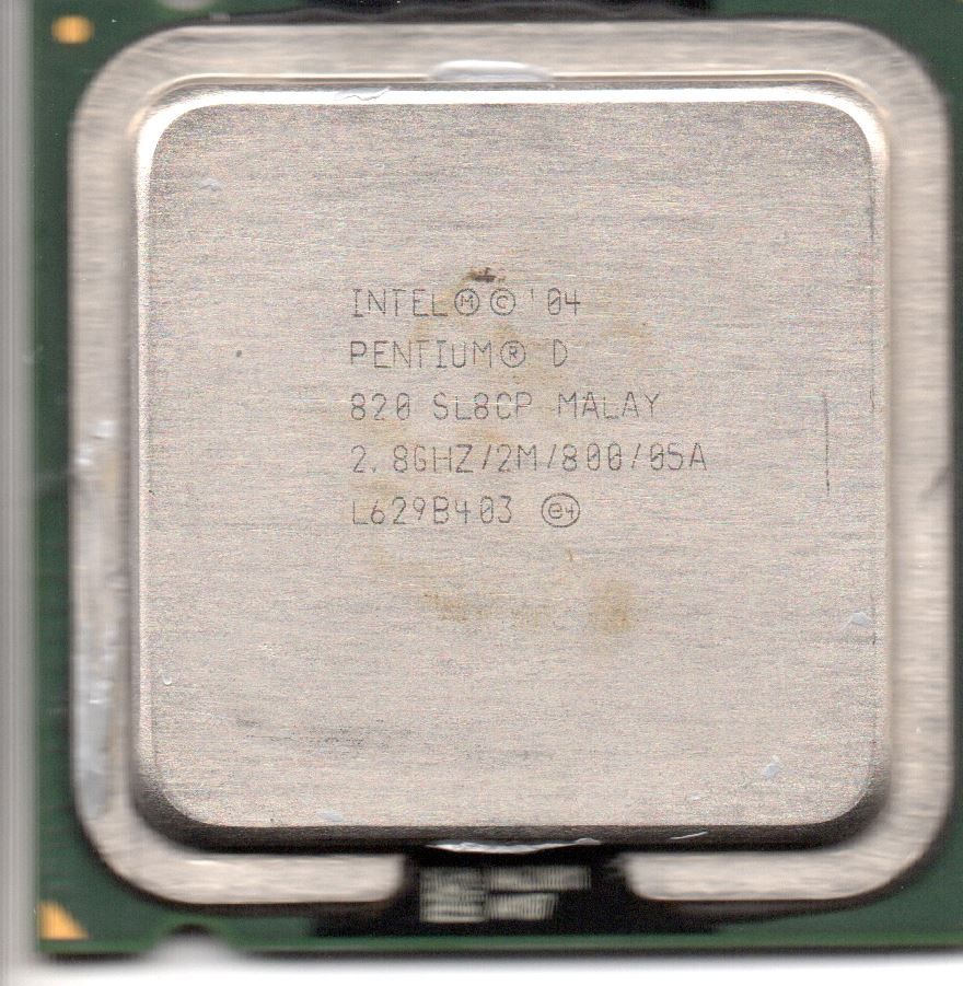 Процесор Intel Pentium D 820 2x2.8 GHz LGA775 - фото фото фото 0