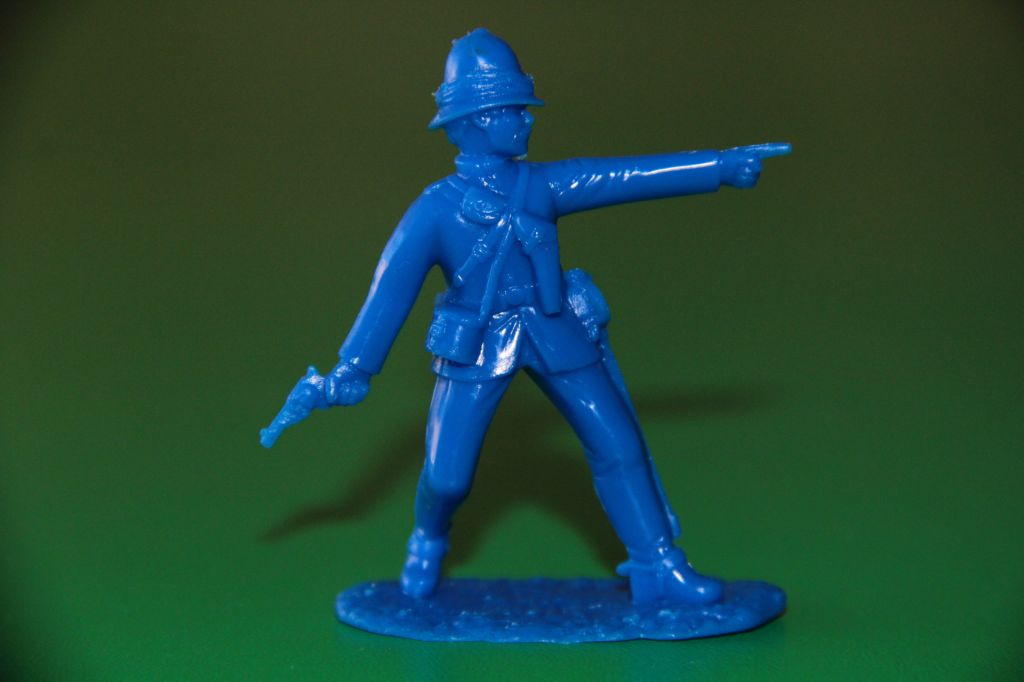 ОФІЦЕР ФРАНЦУЗСЬКОГО ЛЕГІОНУ ARMIES in PLASTIC 54-60мм - фото фото фото 0