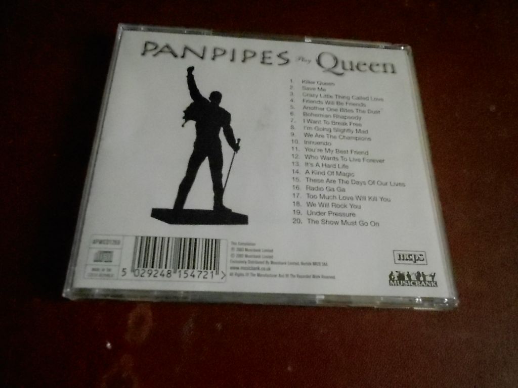 Panpipes Plays Queen CD б/у - фото фото фото 1