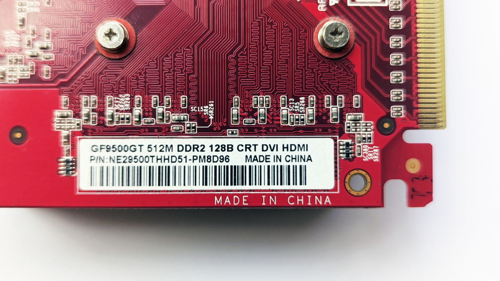 Відеокарта GeForce 9500GT 512M DDR2 128B CRT DVI HDMI - фото фото фото 3
