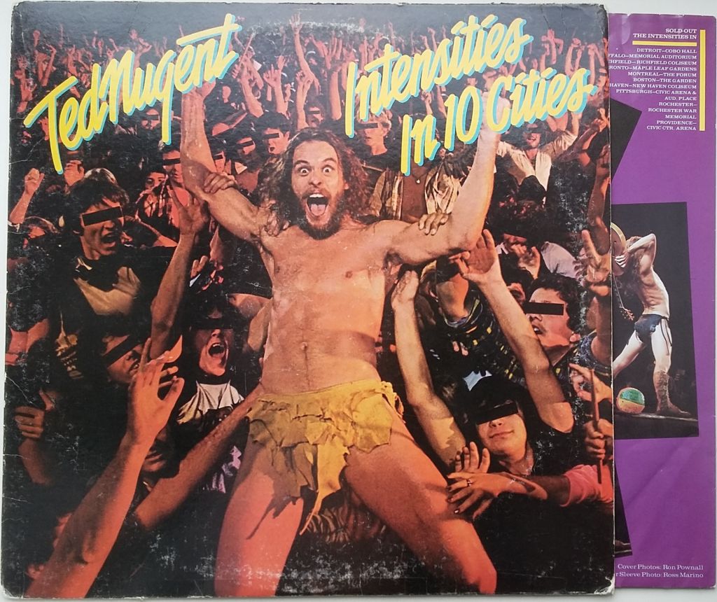 TED NUGENT Intensities In 10 Cities LP VG - фото фото фото 0