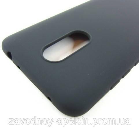 Xiaomi Redmi 5 plus защитный чехол Jelly Case black - фото фото фото 2