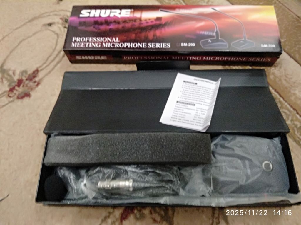 Мікрофонна консоль Shure SM-390 - фото фото фото 10
