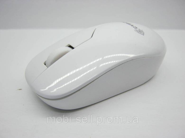 Миша бездротова Cyboo White 2.4 GHz Optical Mouse, 3V / ААA - фото фото фото 3