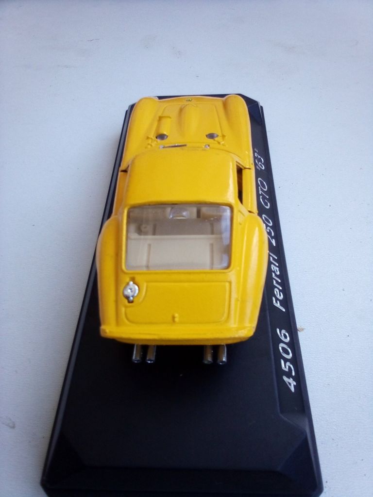 FERRARI 250 GTO ‘63 by Solido 1/43 жовта - фото фото фото 2