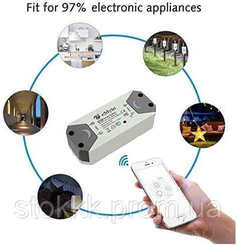 Переключатель  eMylo Smart WiFi 10А Wi-Fi Smart Life Уценка - фото фото фото 3