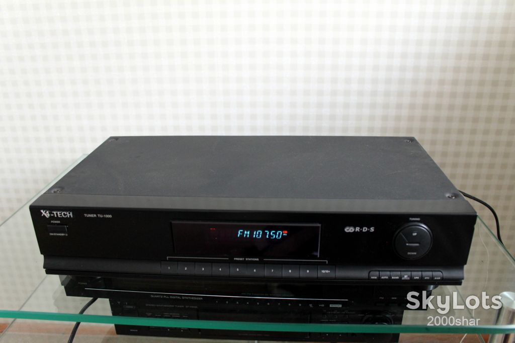 Фм тюнер X4-Tech TU-1000 HiFi-RDS Европа - фото фото фото 2