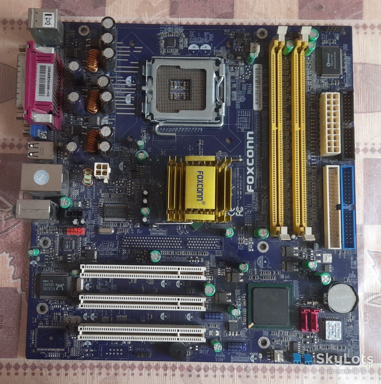 775 сокет Foxconn 865M06-GV  Тест - читати опис - фото фото фото 0