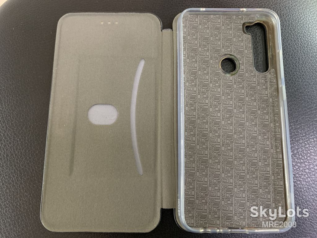 Чохол-книжка Premium Leather для Xiaomi Redmi Note 8 black - фото фото фото 1