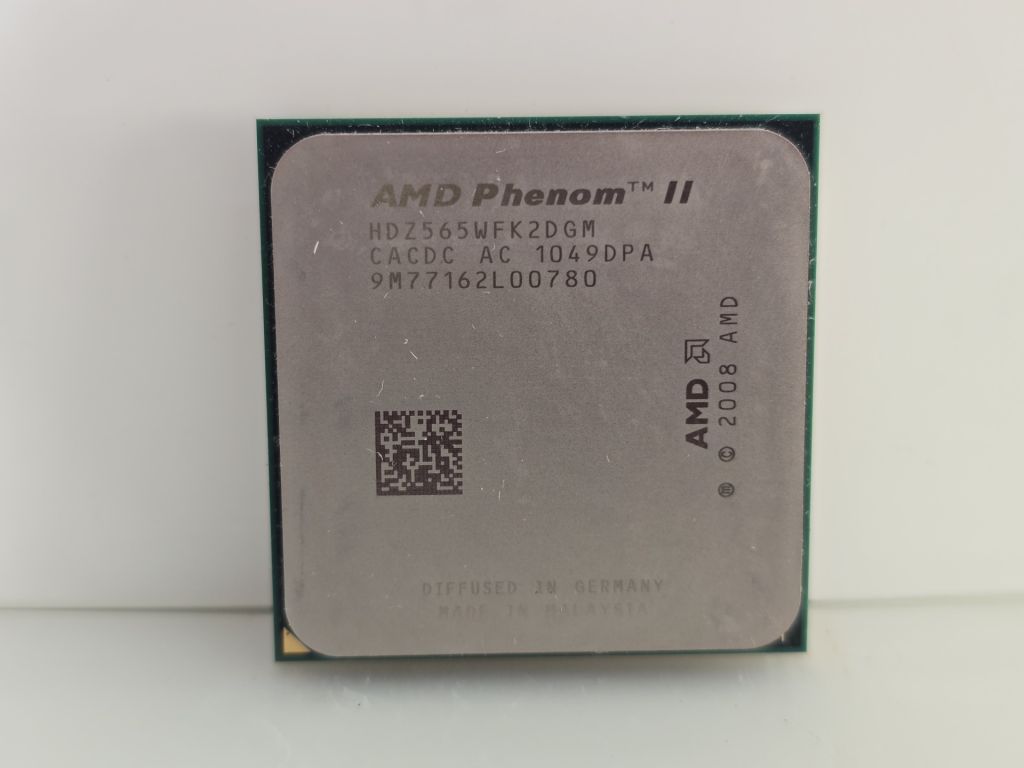 Процесор AMD Phenom II X2 565 AM3  (Soket AM2+/AM3, 3.4GHz,Tray, бу) - фото фото фото 0