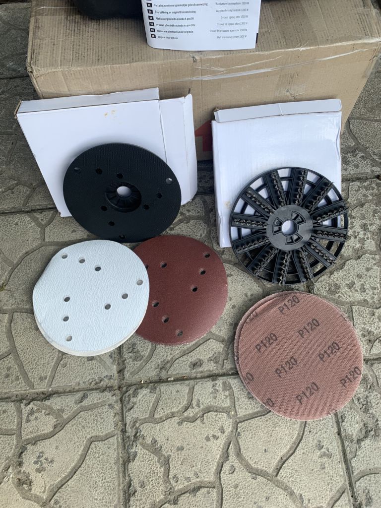 Мультишліфувальна машина для обробки стін JC Schwarz JTS 180  (Б клас) ( Einhell )-рабочая - фото фото фото 10