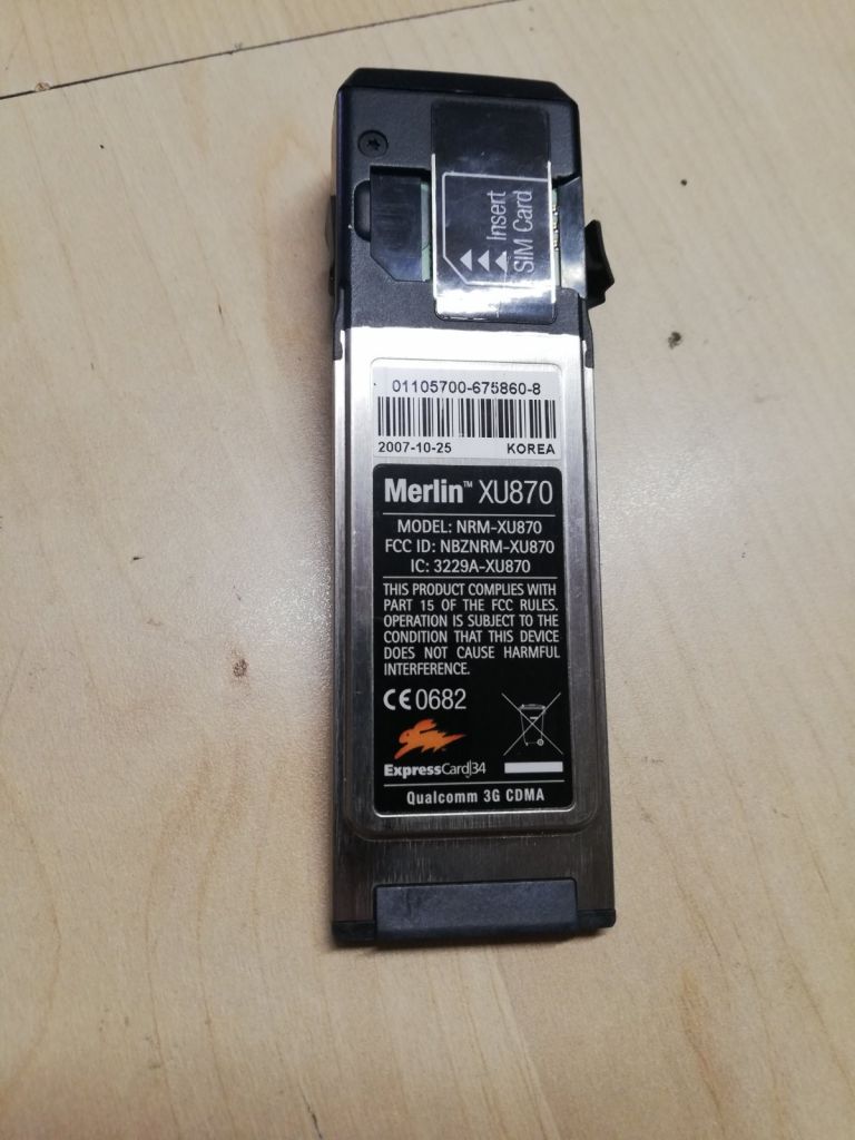 3G модем Novatel Wireless Merlin XU870 - фото фото фото 2