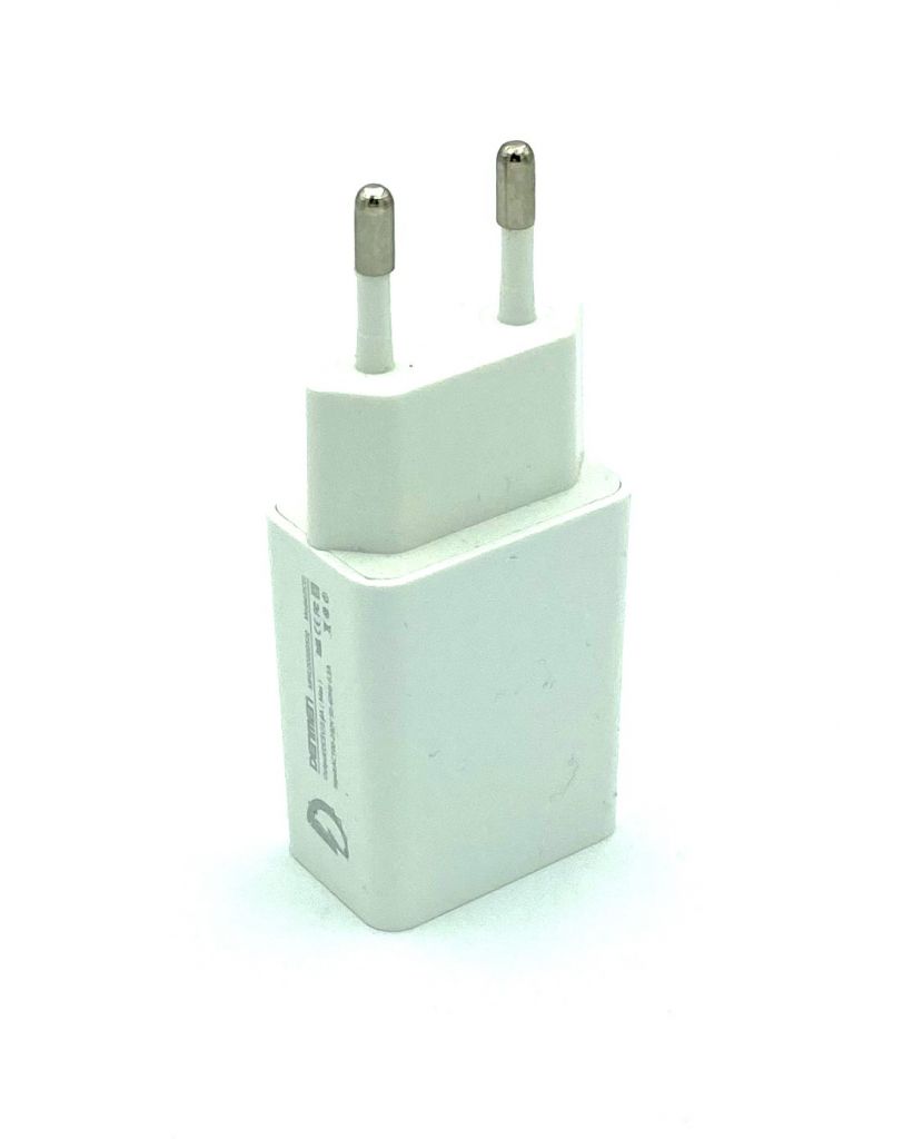 Адаптер питания / Сетевое ЗУ DENMEN DC01V + кабель Micro USB   (5V/2.1A/1USB) White - фото фото фото 3