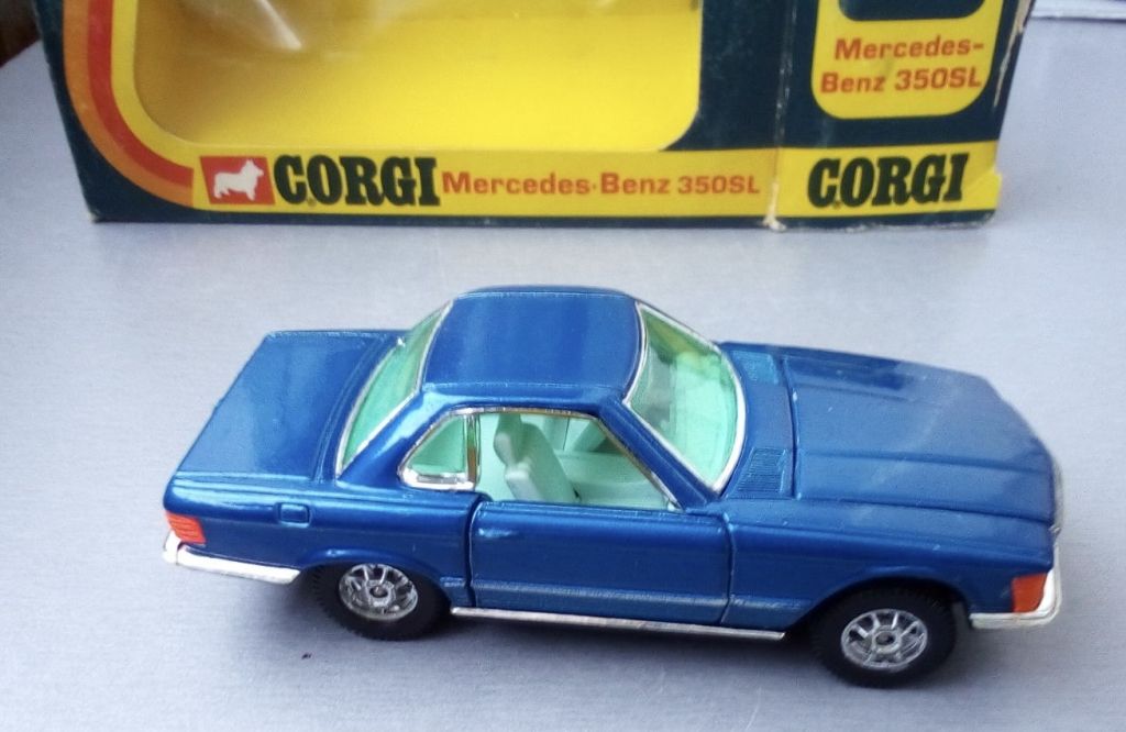1/43 Corgi Toys MERCEDES-BENZ 350 SL - фото фото фото 2