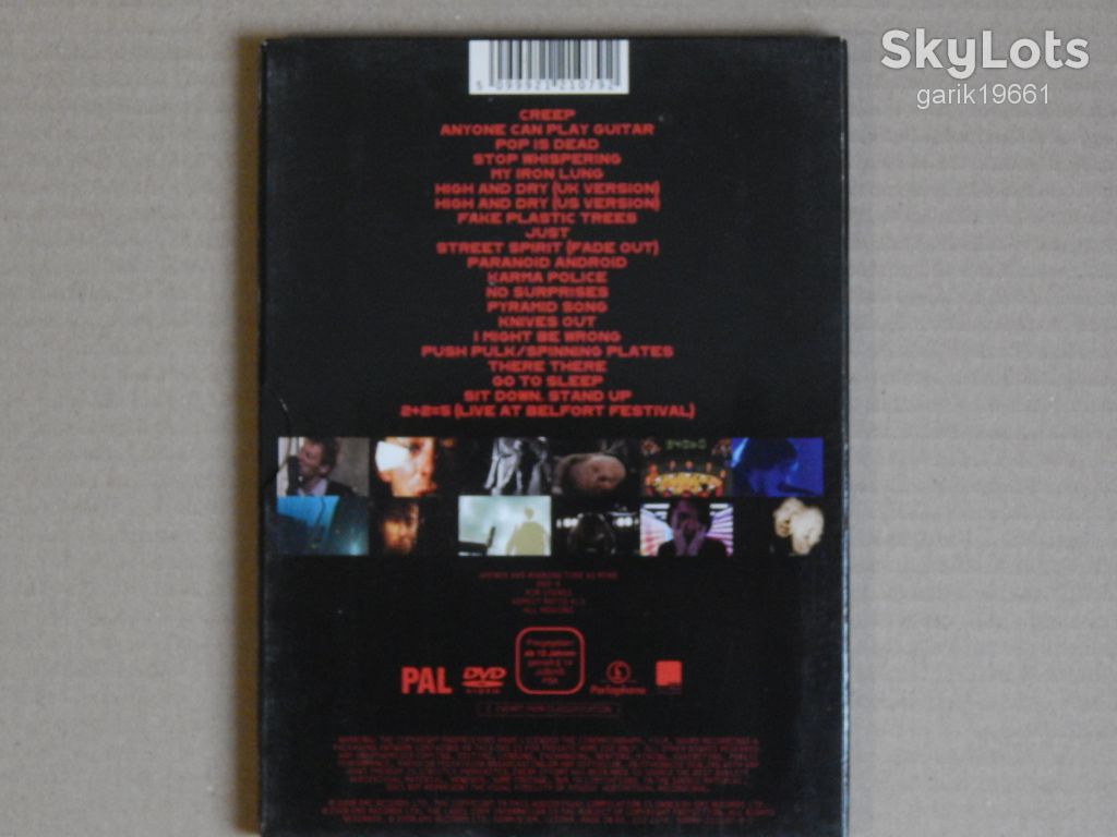 Radiohead ‎– The Best Of (DVD, Unofficial Release, Digipak) - фото фото фото 1