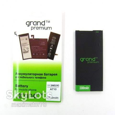 ПРЕМИУМ АККУМУЛЯТОР БАТАРЕЯ Samsung EB-BA710ABE A7 A710 - фото фото фото 1