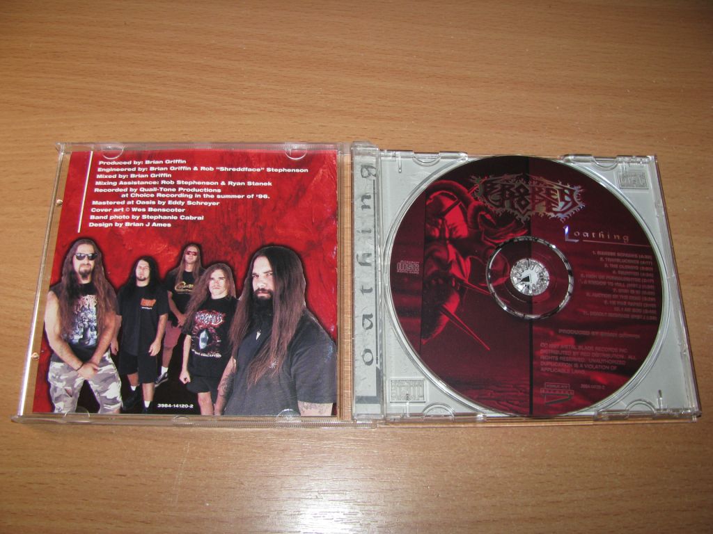 BROKEN HOPE - Loathing  (1997 Metal Blade,1st press,USA) - фото фото фото 1