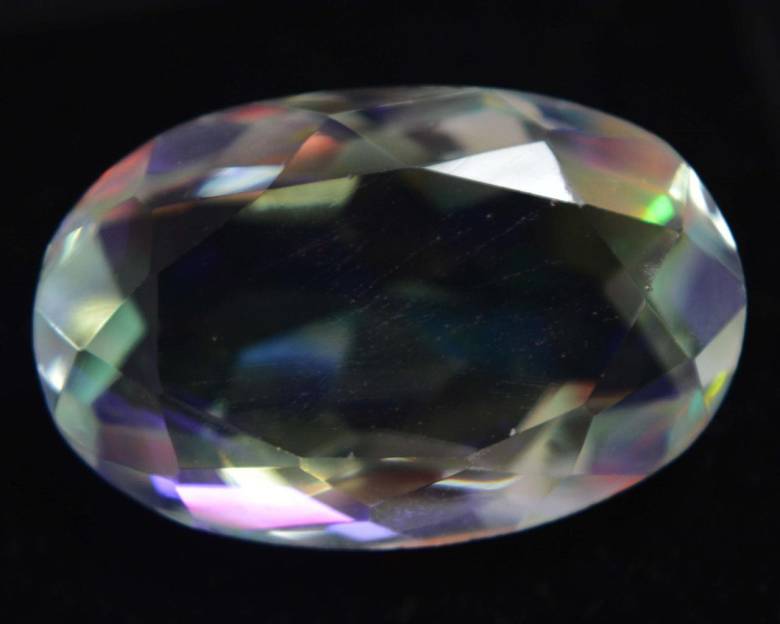 Радужный кварц 20.65 Ct Сертификат - фото фото фото 0