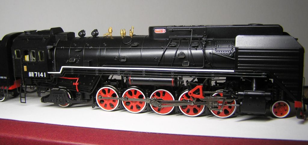 Bachmann CS 00103 QJ Steam Locomotive     (#7141)    H0 - фото фото фото 7