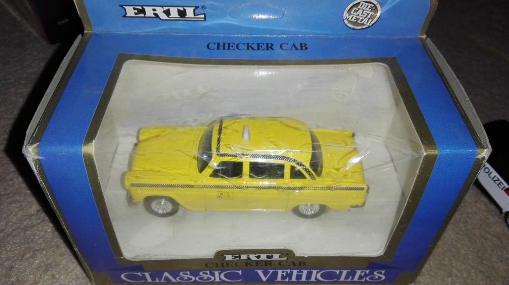 1:43,CHECKER CAB Taxi. ERTL. РАРИТЕТ - фото фото фото 7