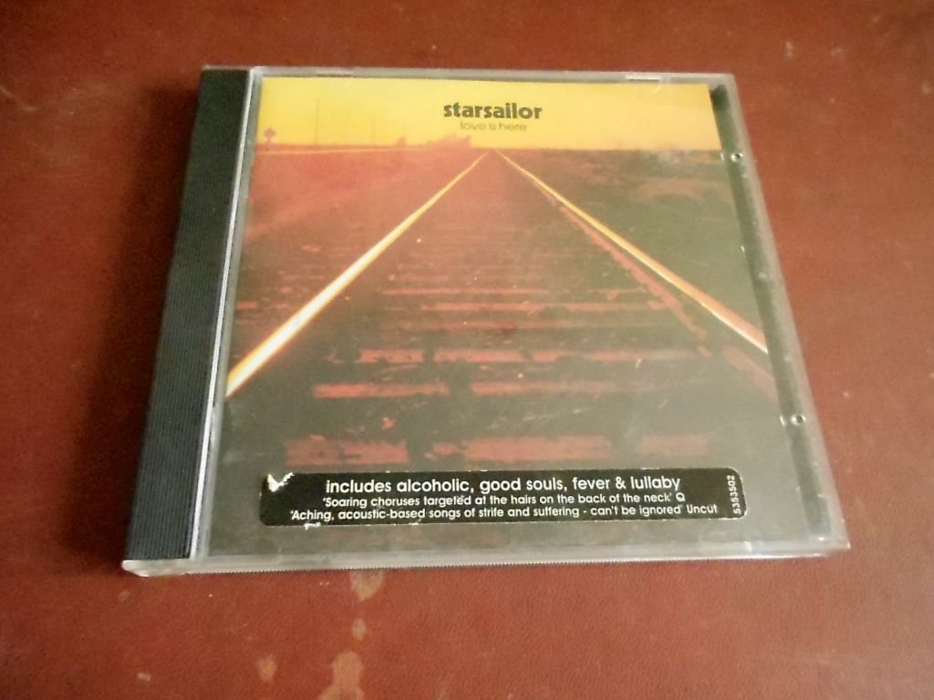 Starsailor Love Is Here CD фирменный б/у - фото фото фото 0