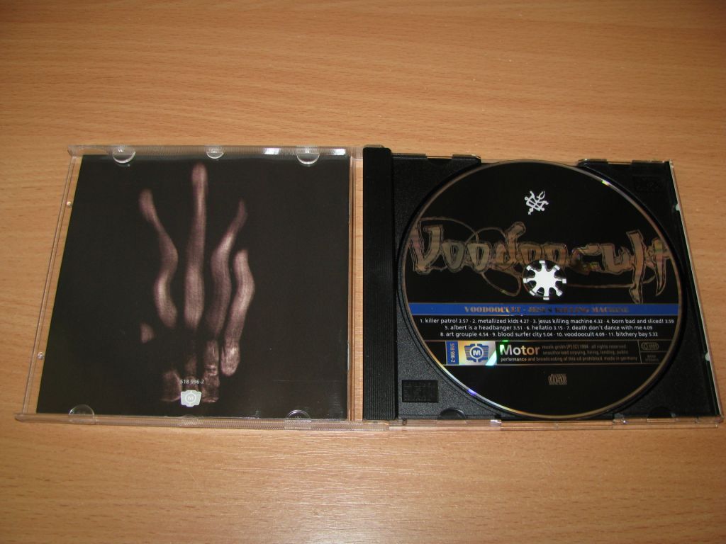 VOODOOCULT - Jesus Killing Machine   (1994 Motor Music 1st press,Germany) - фото фото фото 1