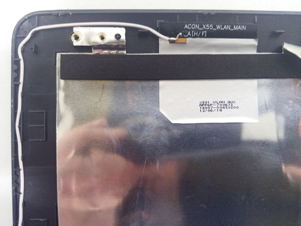 Б/У Кришка матриці без рамки на ASUS X501A - фото фото фото 3