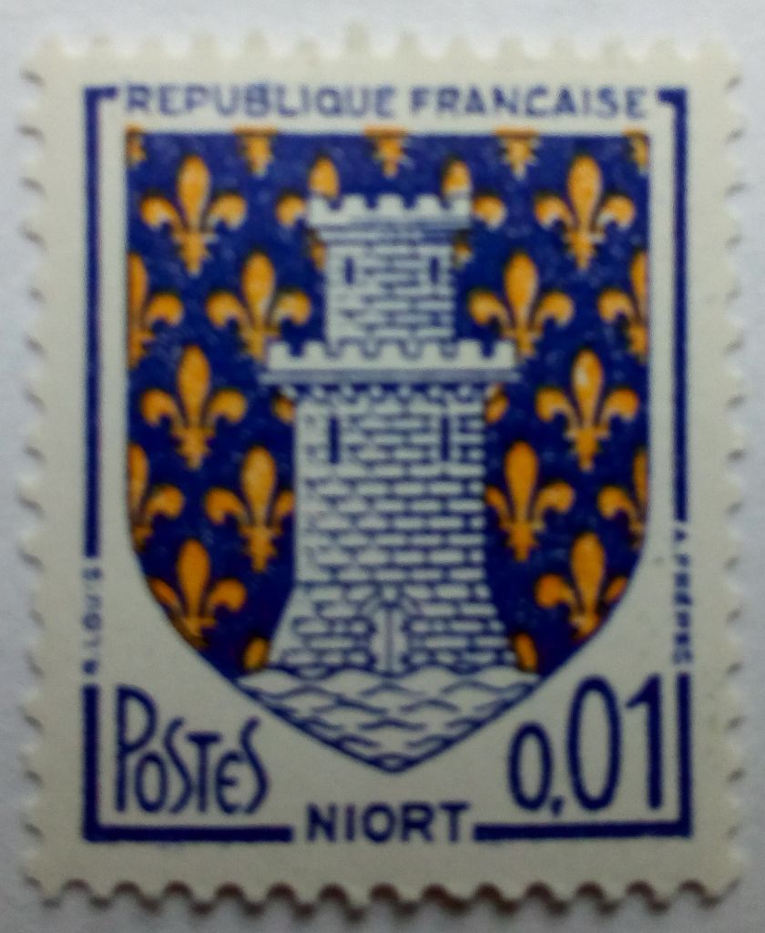 Франция 1964 Башня, MNH - фото фото фото 0