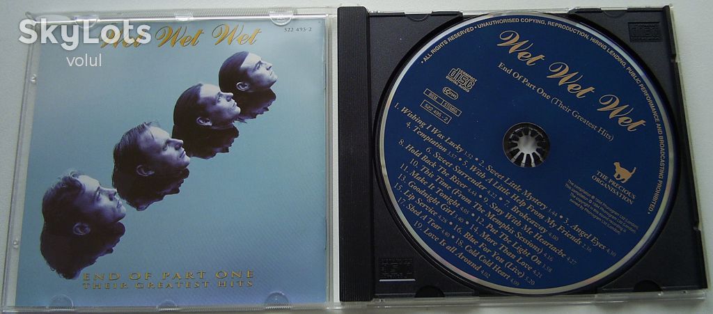 WET WET WET End Of Part One  (Their Greatest Hits) CD Germany - фото фото фото 1