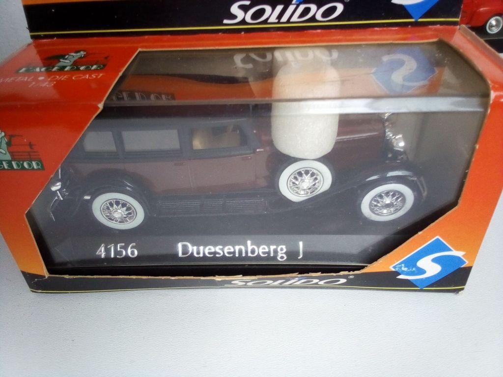 DUESENBERG J by Solido  1/43 - фото фото фото 1