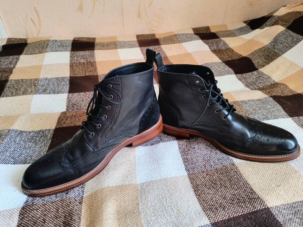 Черевики броги John White Country Brogue Boots - фото фото фото 1