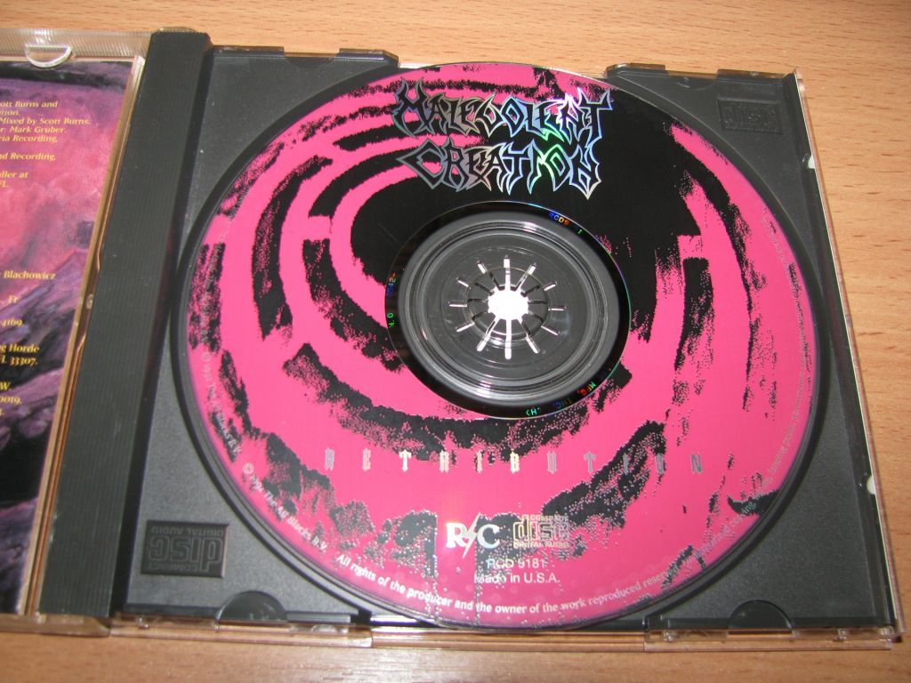 MALEVOLENT CREATION - Retribution    (1992 Roadracer 1st press,USA) - фото фото фото 2