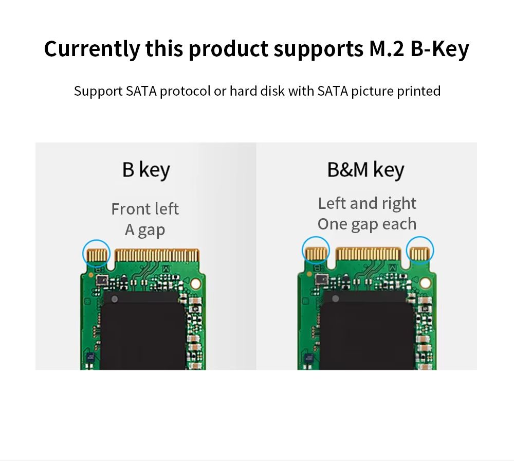Адаптер конвертер M.2 + Msata SSD To SATA 3.0 2.5" для ПК, ноутбука - фото фото фото 7